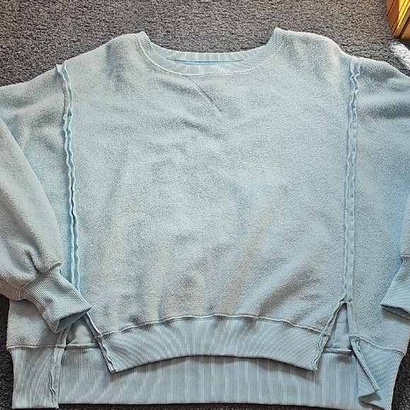 American Eagle Outfitters Sweaters - American Eagle Outfitters Soft Blue Crew Neck Sweater